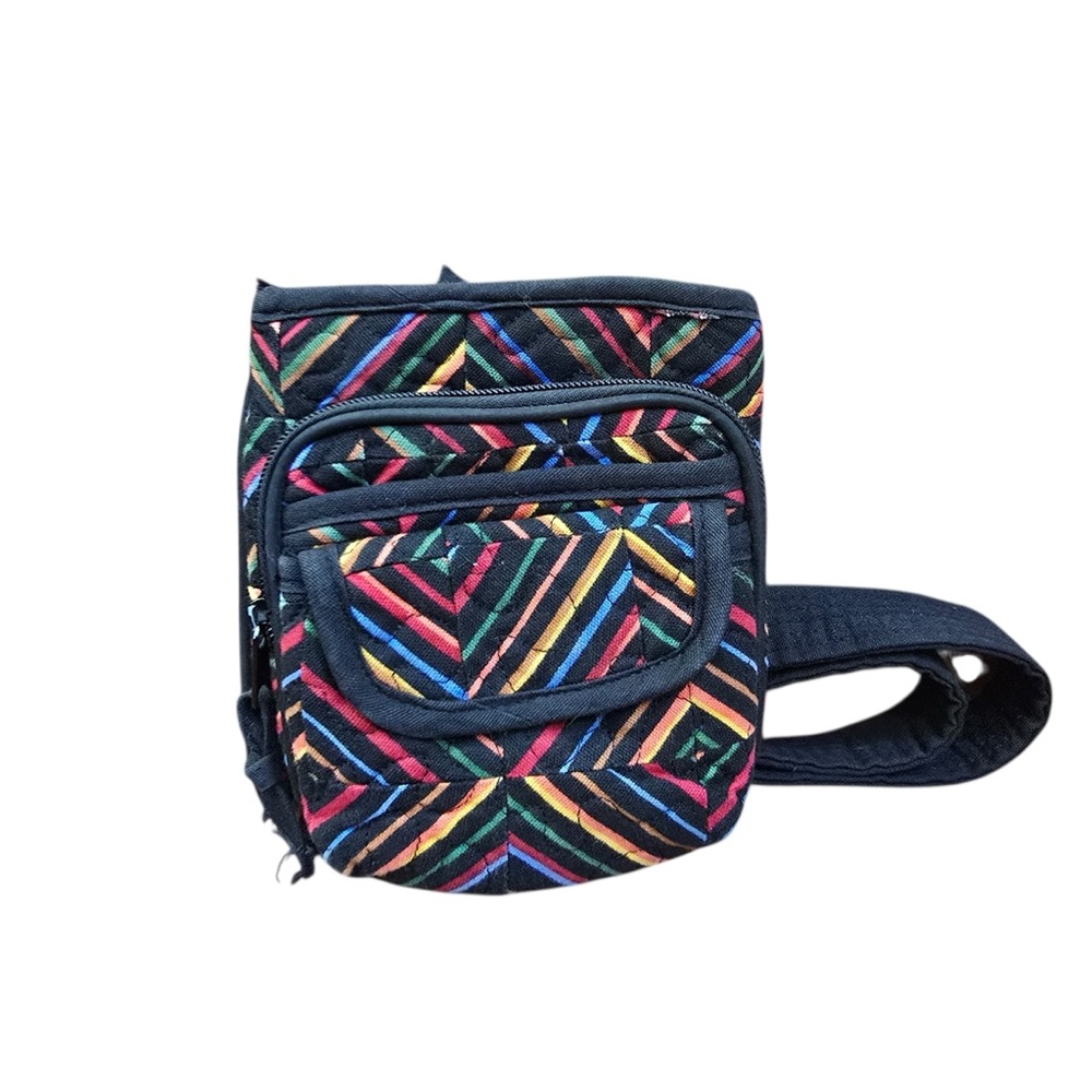 Donna Sharp Crossbody Quilted Rainbow Mini Bag